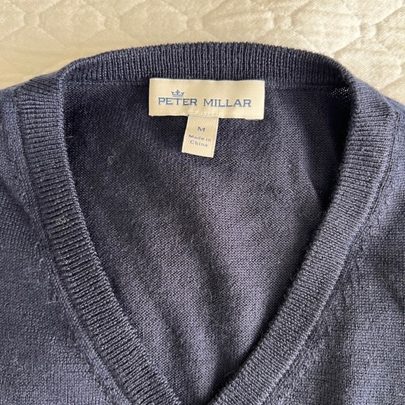 Peter Millar Navy Vest - Picture 3 of 4